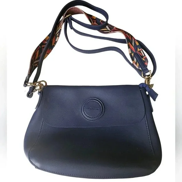 B. lush  by Passion Vegan Leather Shoulder Bag with Double Strap/ Lanyard - Picture 3 of 14